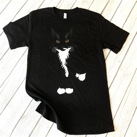 tuxedo cat shirt