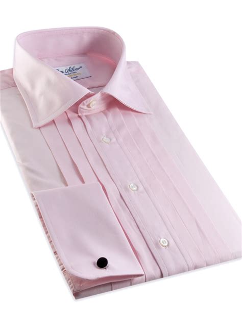 tuxedo pink shirt