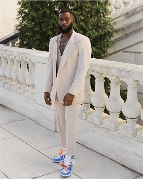 tuxedo with jordan 4s