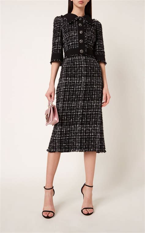 tweed dress womens