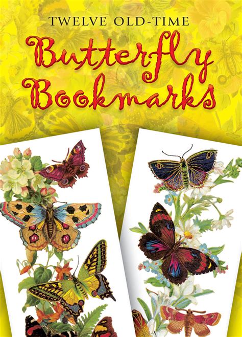 twelve old time butterfly bookmarks dover bookmarks PDF