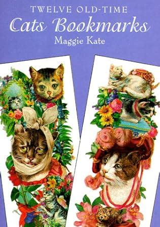 twelve old time cats bookmarks small format bookmarks Kindle Editon