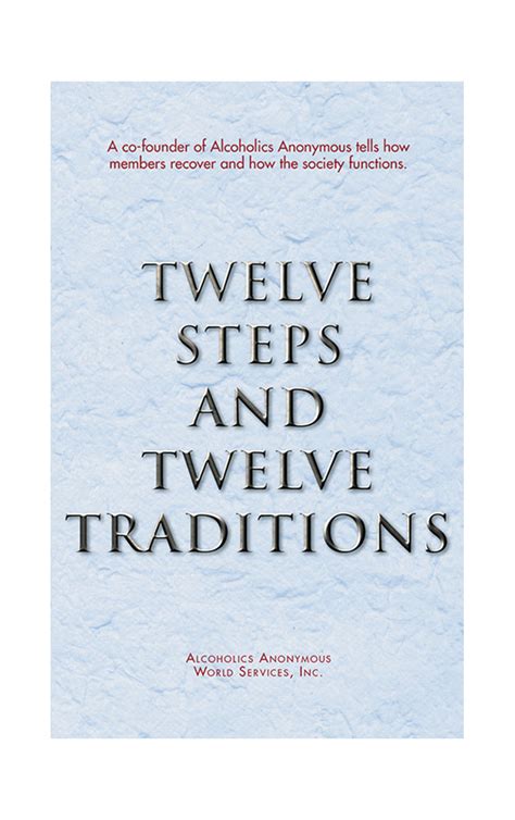 twelve steps and twelve traditions PDF