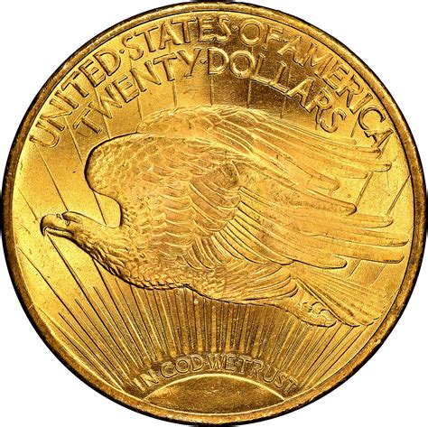 twenty dollar gold coin value