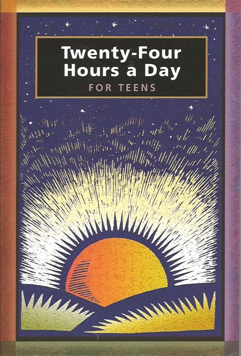 twenty four hours a day for teens daily meditations PDF