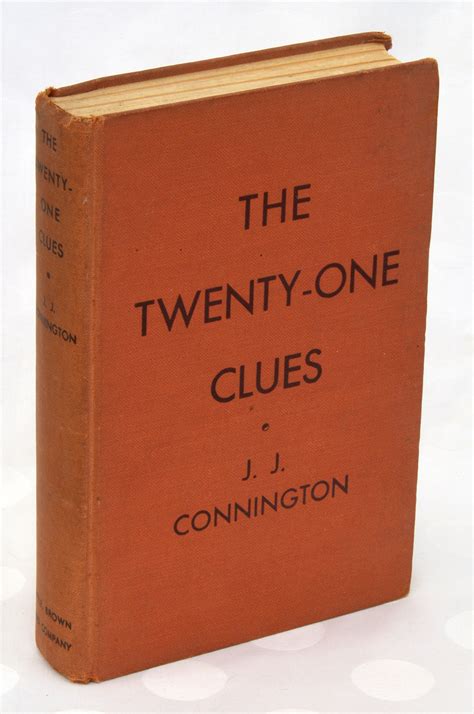 twenty one clues j connington Reader