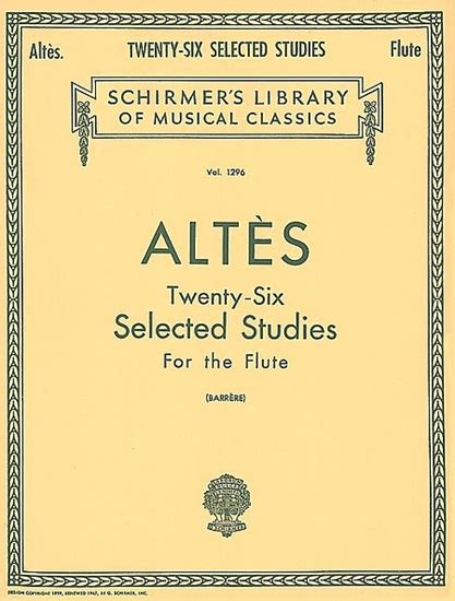 twenty six selected studies for the flute PDF
