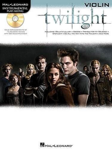 twilight instrumental folio violin book and cd package Doc