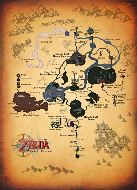 twilight princess map