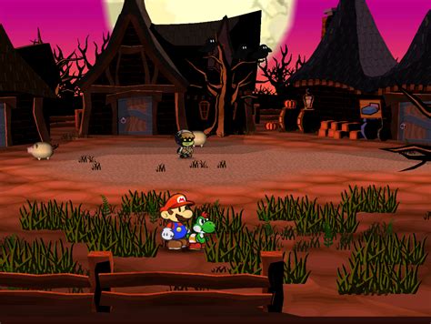 twilight town paper mario