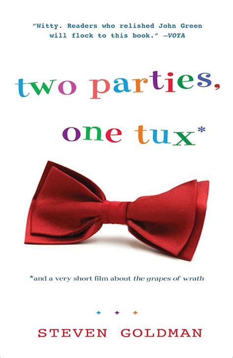 two parties one tux and a very short film about the grapes of wrath Doc