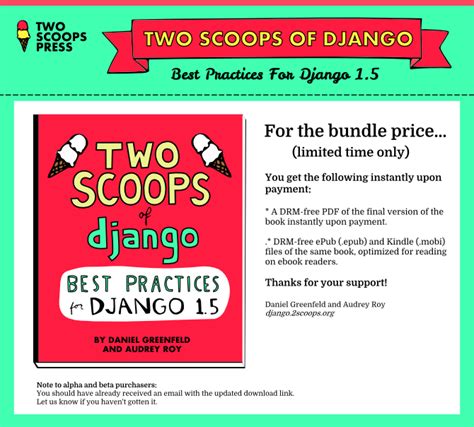 two scoops of django best practices for django 1 5 Reader