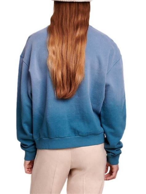 two tone sweatshirt