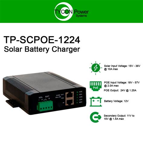 tycon systems tp scpoe 1224 battery charger Doc
