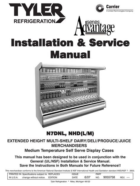 tyler refrigeration cases manuals Kindle Editon