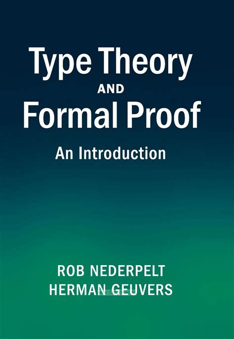 type theory and formal proof an introduction Kindle Editon