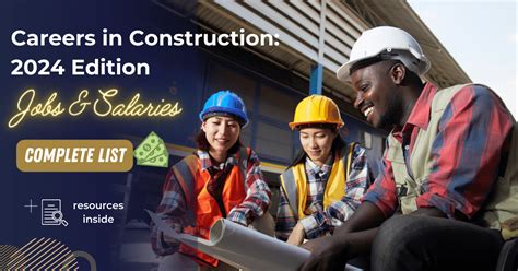 types of jobs in construction