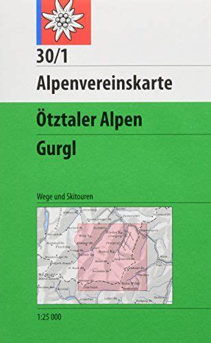 tztaler alpen gurgl skitouren topographische Reader