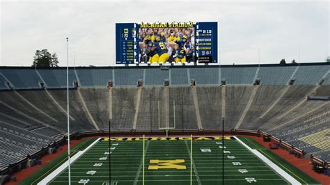 u of m scoreboard