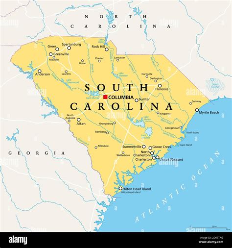 u of sc map