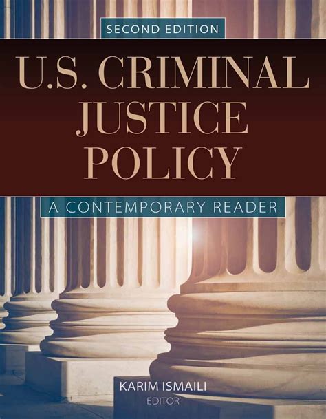 u s criminal justice policy a contemporary reader Kindle Editon