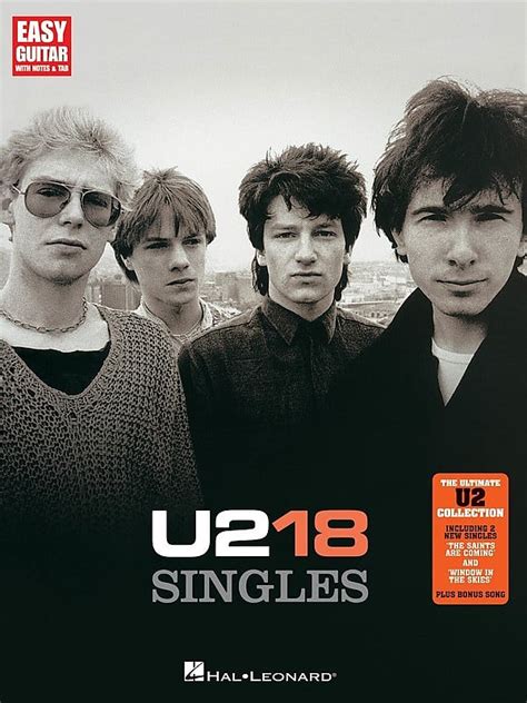 u2 18 singles easy guitar with notes and tab Doc