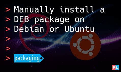 ubuntu manually install deb package Kindle Editon