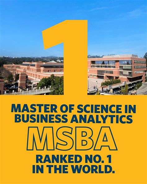 ucla master of science in business analytics