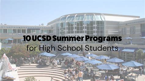 ucsd high school summer program
