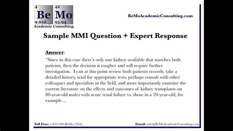 ucsd interview questions mmi