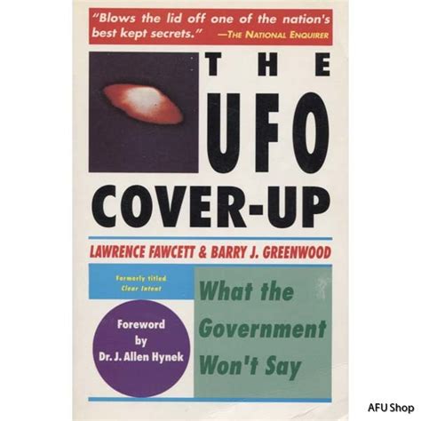 ufo cover up what the government wont say Epub