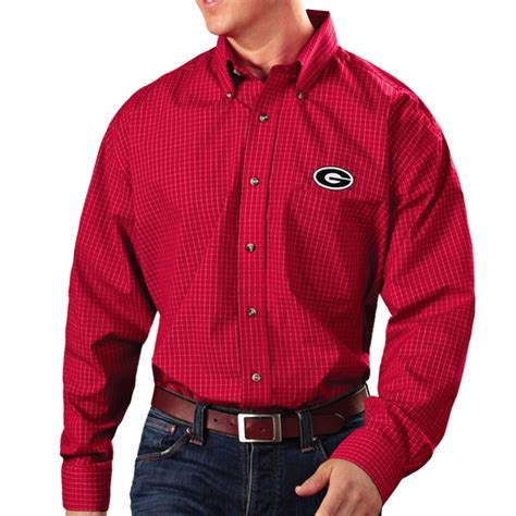 uga button down shirt