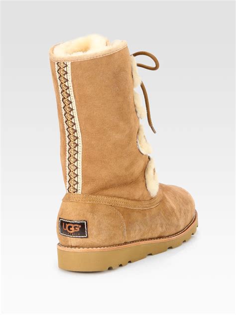 uggs boots with laces