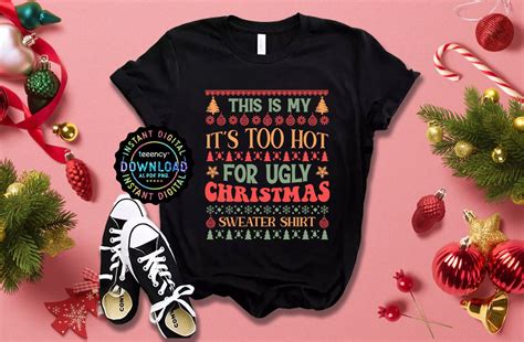 ugly christmas tshirt