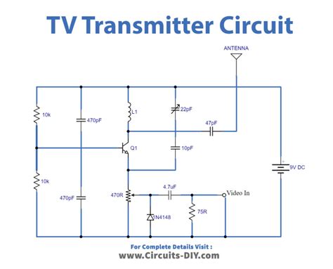 uhf tv transmitter circuit diagram Reader