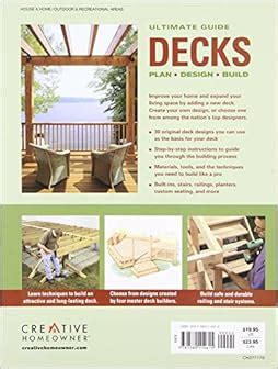 ultimate guide decks 4th edition plan design build home improvement Kindle Editon