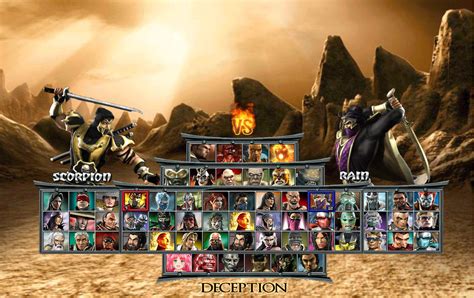 ultimate mortal kombat deception