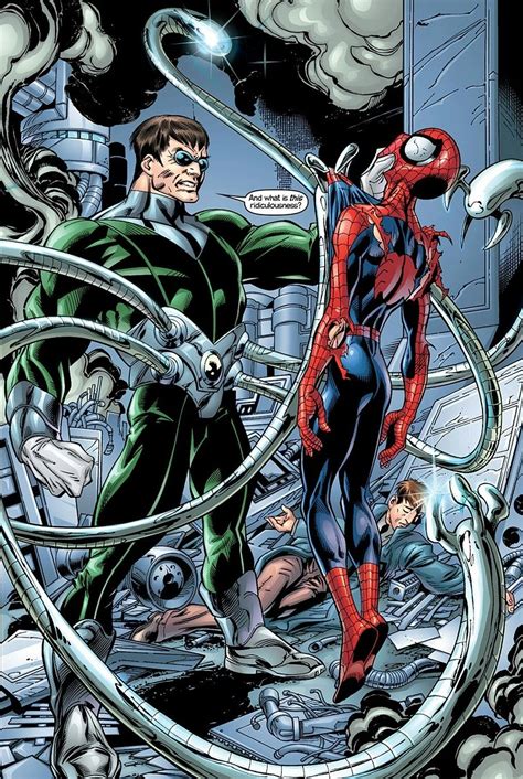 ultimate spiderman doc ock comic