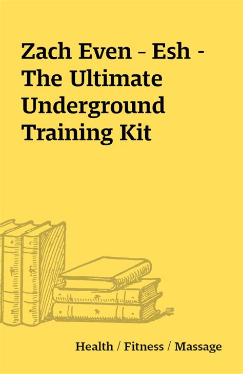 ultimate underground training manual Doc