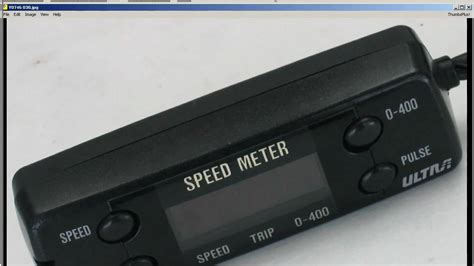 ultra speed meter manual Reader