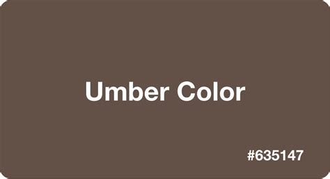 umber color