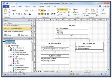 uml class diagram visio 2010 Doc