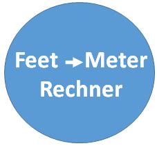 umrechner feet meter