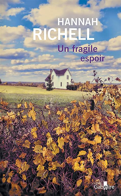 un fragile espoir hannah richell Doc