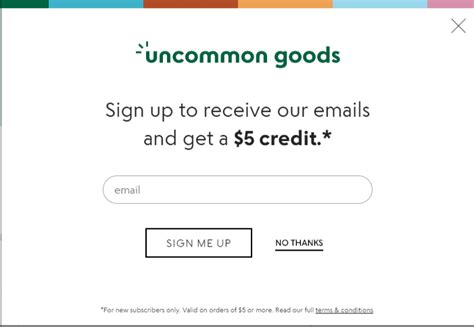 uncommon goods coupon code