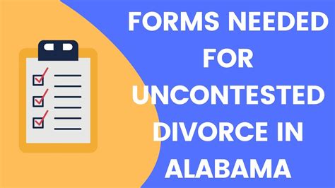 uncontested divorce in alabama