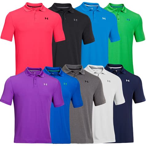 under armour golf shirt