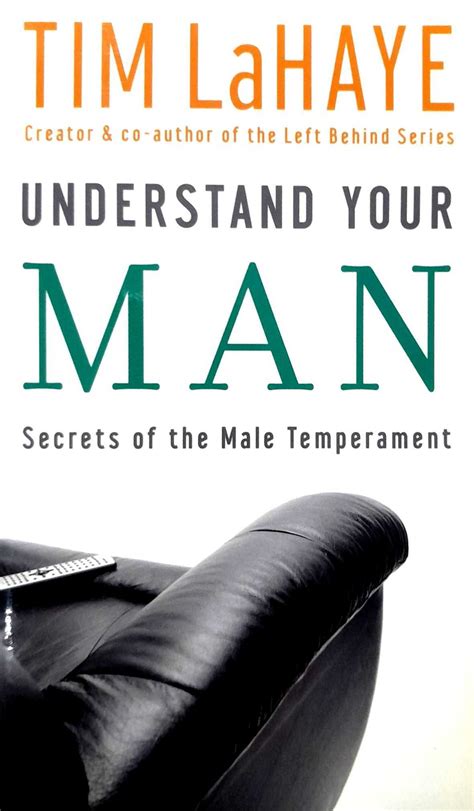 understand your man secrets of the male temperament Reader