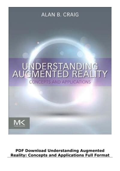 understanding augmented reality concepts and applications pdf Kindle Editon