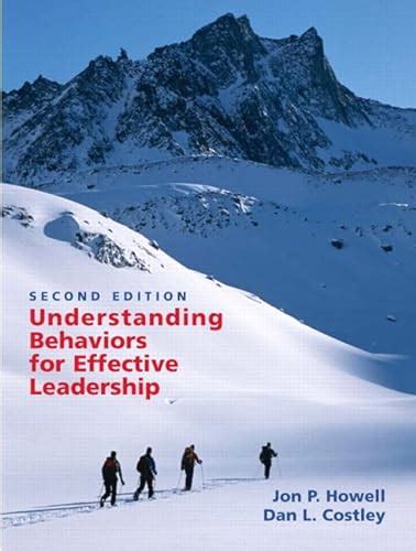 understanding behaviors for effective leadership 2nd edition Epub